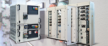 Distribution and motor control switchboards with removable drawers